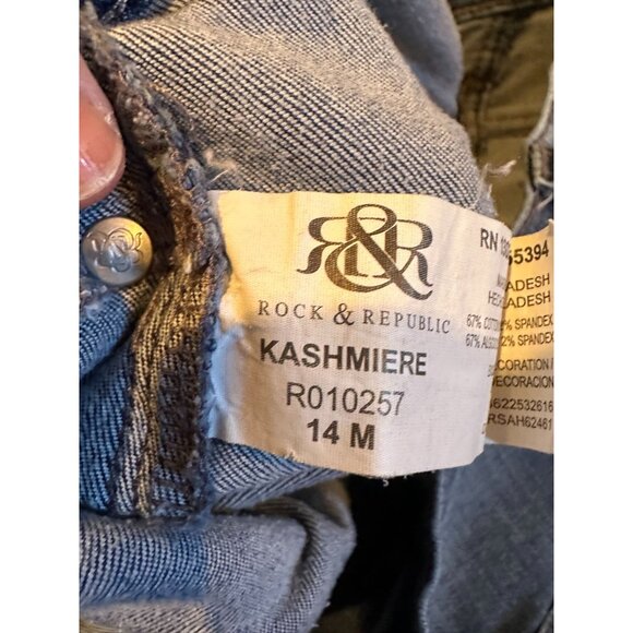 👖 Rock & Republic “Kashmiere” Jeans – Size 14 (121) - Picture 2 of 11